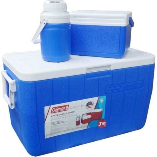 Coleman 3Piece Cooler Combo 48QT 45,4l Buzluk Set Fiyatı