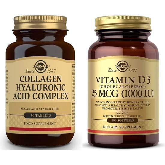 Solgar Hyaluronic Acid Collagen Complex 120 Mg 30 Fiyatı
