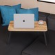 Renkli Laptop Sehpası Katlanabilir Yatak Koltuk Üstü Kahvaltı Bilgisayar Sehpası Çam