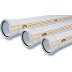 Fırat Dublex PVC Atık Su Borusu 50/1000 Çap:50 Uzunluk:100 Cm Ekonomik ve Ekolojik Çözüm