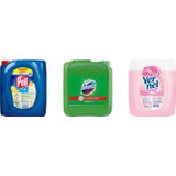 Pril 3'lü Paket Pril - Domestos - Vernel
