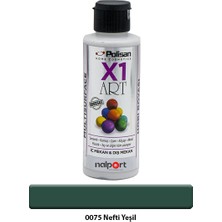 Polisan X1 Art Multisurface Hobi Boyası Nefti Yeşil 120 ml