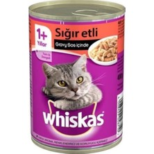 Whiskas Sığır Etli Konserve Yetişkin Kedi Maması 400 G
