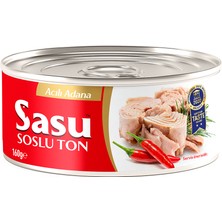 Sasu Acılı Ton Balığı 12X160G Bütün Dilim