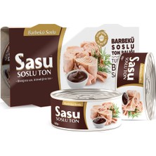 Sasu Barbekü Soslu Ton Balığı 2X160G Bütün Dilim