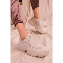 Eformoda Kadın Beyaz Sneaker