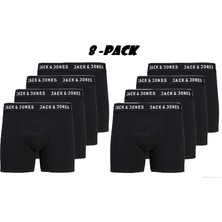 Jack & Jones Erkek Siyah Renk 8 Adet Boxer