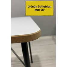 Moniev Mdf Katlanır Balkon Bahçe Kamp Masası 70X50