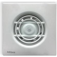 Airsan 120LIK Sessiz Banyo, Mutfak ve Wc Fanı / Aspiratörü 30 Db 160 M³/h