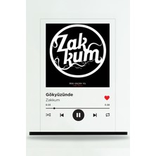 Binbirürün Spotify Siyah Pleksi Ayak - Nazar / Bege