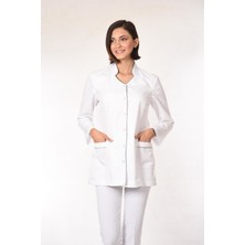 Fbc Tekstil Irmak Doktor Önlüğü Eczacı Önlüğü Hemşire Önlüğü Estetisyen Önlüğü Uzun Kol Kadın Önlük