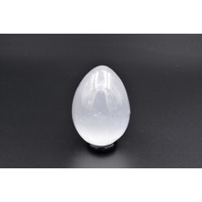 Murty99 Hakiki Yumurta Şeklinde Selenit Masaj Terapi Taşı