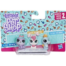 Littlest Pet Shop Mini Miniş Figür Üçlü Paket E0214-E0456