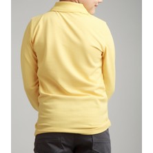Nacar Çarşı Cocuk Polo Yaka Uzun Kol Kırmızı T-Shirt