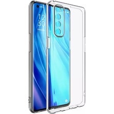 MobaxAksesuar Oppo Reno 4 Pro 4G Kılıf Şeffaf Silikon Hibrit Case