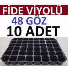 SERFİRAZ 48 Gözlü Fide Ekim Viyolü 10 Adet