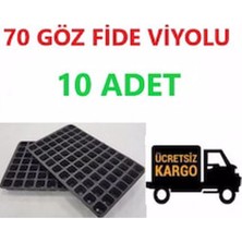 SERFİRAZ 70 Gözlü Fide Ekim Viyolü 10 Adet