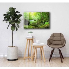Idealizbiz Yeşil Cam Tablo 4mm Dayanıklı Temperli Cam