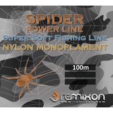 Remixon Spider Serisi 100M Poşet Monofilament Misina