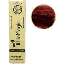 Biomagic Organik Saç Boyası 60 ml Doğal Amonyaksız Rezorsinol ve Ppd Bulunmaz