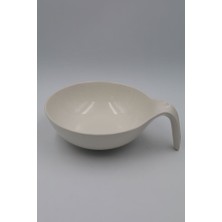 Krd Home Ecr-27 Öz Seramik Kulplu Salata Kasesi (21*22 Cm)