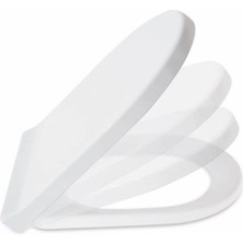 Turkuaz City Rimless Kanalsız Asma Klozet ve Inci Pp Kapak
