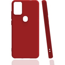 Tekno Grup Reeder P13 Blue Max Pro (128gb / 8gb) Kılıf Mat Esnek Biye Silikon Kılıf Kırmızı + Nano Ekran Koruyucu