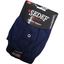 Sedef 3 Adet Lacivert Renk Havlu Bel Boxer