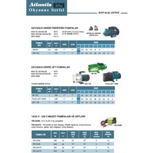 Atlantis Blu Qb-50 - 0.5 Hp - 220V - Preferikal Yıldız Fanlı Pompa