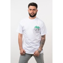 Akçaylar Oversize Penye Erkek T-Shirt