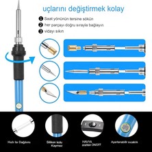 Reidan Isı Ayarlı 37LI Ahşap Yakma Kalemi ve Elektrik Havya Seti