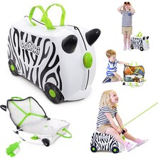 Trunki Çocuk Bavulu - Zimba Zebra