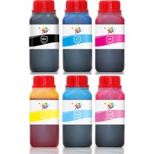 Qc Epson L800 L805 L850 L1800 Mürekkep Qc Pro Serisi 250ML Pro Set 6 Renk