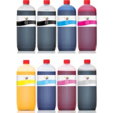 Qc Hp 70 Mürekkep 8 Renk Qc Pro Serisi 1000ML Pro Set 8 Renk
