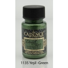 Cadence 1135 Yeşil   Dora Metalik Kumaş Boyası