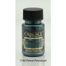 Cadence 1140 Petrol   Dora Metalik Kumaş Boyası