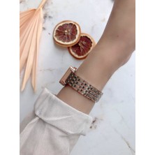 Oqqo Minimal Kare Rose Kasa Rose-Gümüş Kordon Kadın Saati
