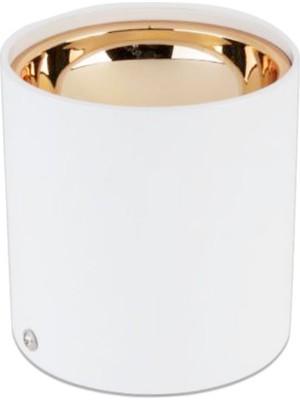 Cata CT-5421 Foça Sıva Üstü ARMATÜR(GU10-AMPULSUZ)(BEYAZ Rose) Cata