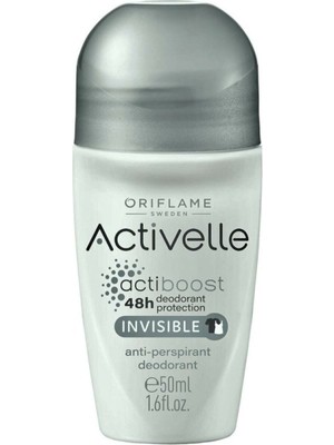 Oriflame Activelle Invisible Anti-Perspirant Roll-On