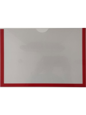 Dec A4 Yapışkanlı Çerçeve Önü Kapalı Uzun Kenar Açık