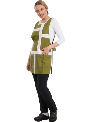 Fbc Tekstil Make Up Önlük Estetisyen Önlük Kuaför Önlük Temizlik Önlük Yeşil