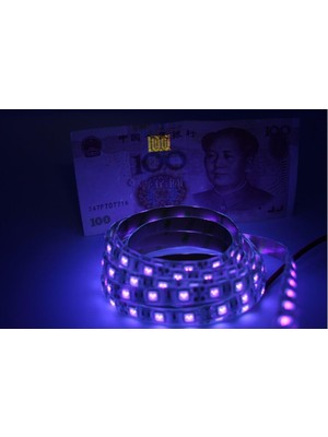 Profisher Uv Şerit LED 5050 Smd 60/m Iç Mekan 1mt 12V