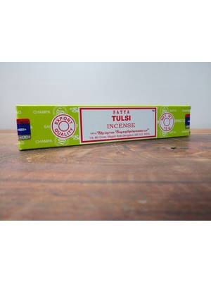 Satya Nag Champa Satya Tulsi (Tulsi Çayı) Aromalı Masala Stick Tütsü