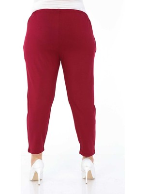 Modayız Bordo Esnek Pantolon 21C-0987