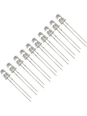 Arduino 10 Adet 5mm Beyaz LED