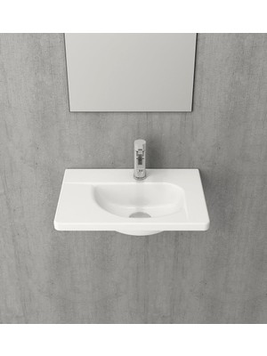 Bocchi Taormina Arch 45 cm Lavabo Beyaz 1015-001-0126