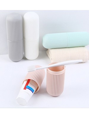 Loggia Banyo Organizer Seyahat Tipi Diş Macunu Diş Fırçası Kabı