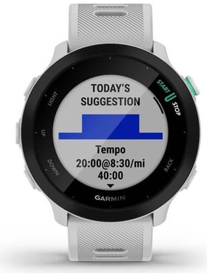 Garmin Forerunner 55 - Beyaz Akıllı Saat
