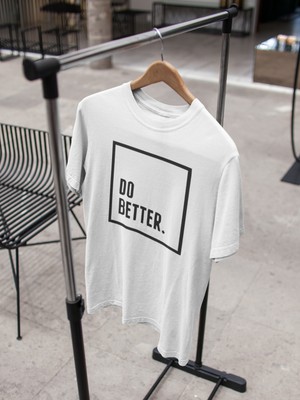 Grif Do Better Baskılı Oversize  Erkek T-Shirt