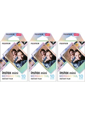 Instax Mini Mermaid Tail 10X3 Film Seti